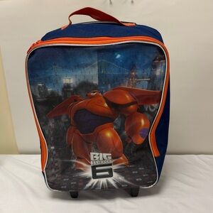 Disney Big Hero 6 Rolling Suitcase Backpack 1